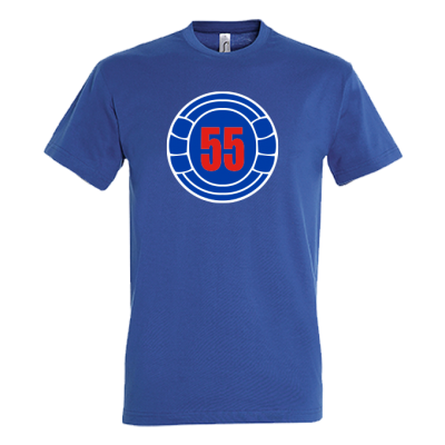 T-Shirt 55, royalblau